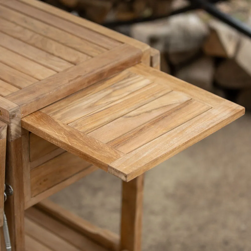 Acadia Grade A Teak Serving Cart