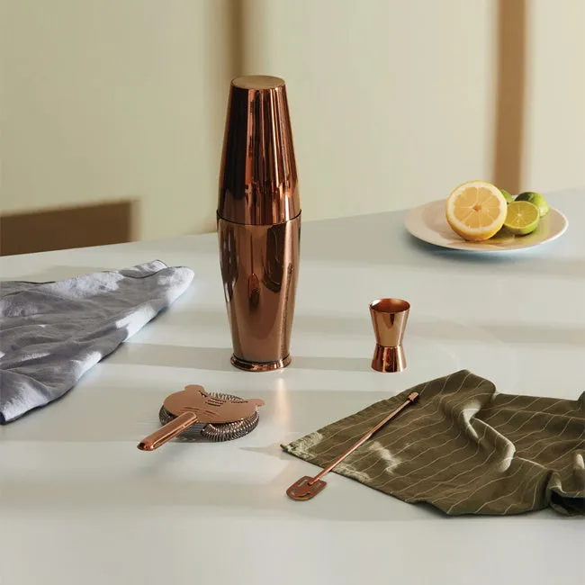 Alessi | Boston Shaker Set - Copper