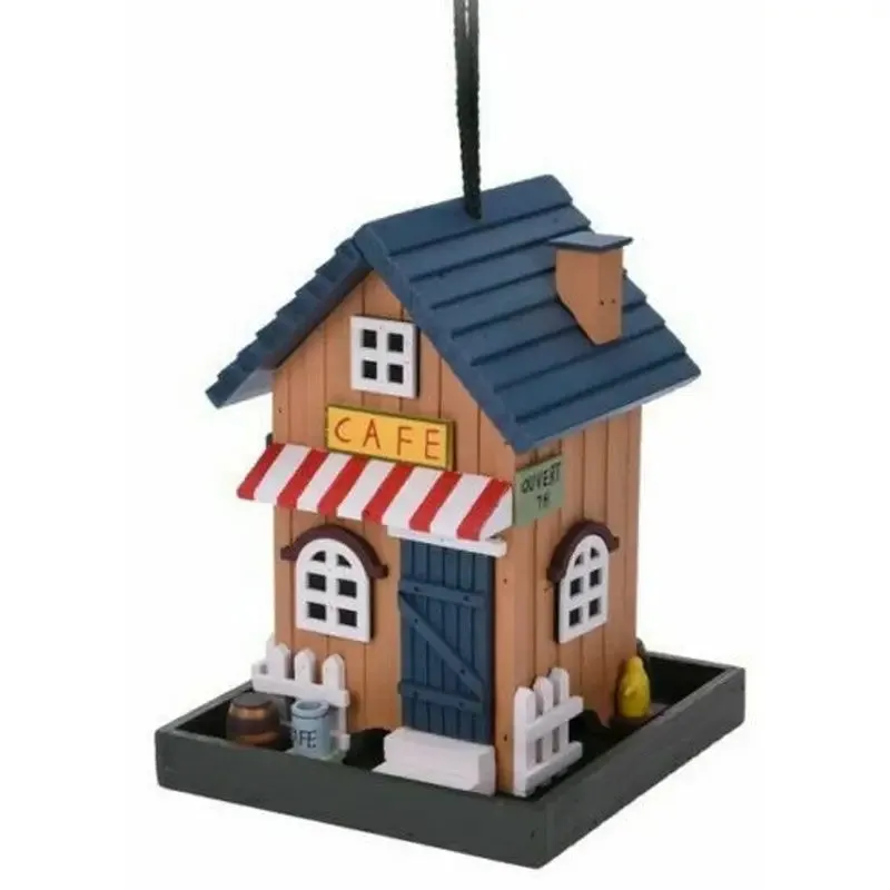 Arboria Wooden Bird Feeder House - 3 Assorted Designs