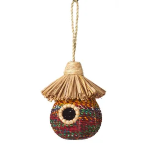 Aribo Thatched Roof Birdhouse