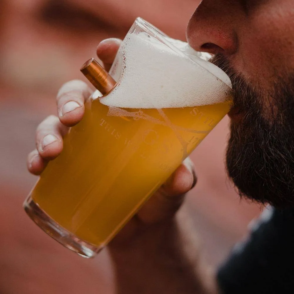 Bullet Beer Glass