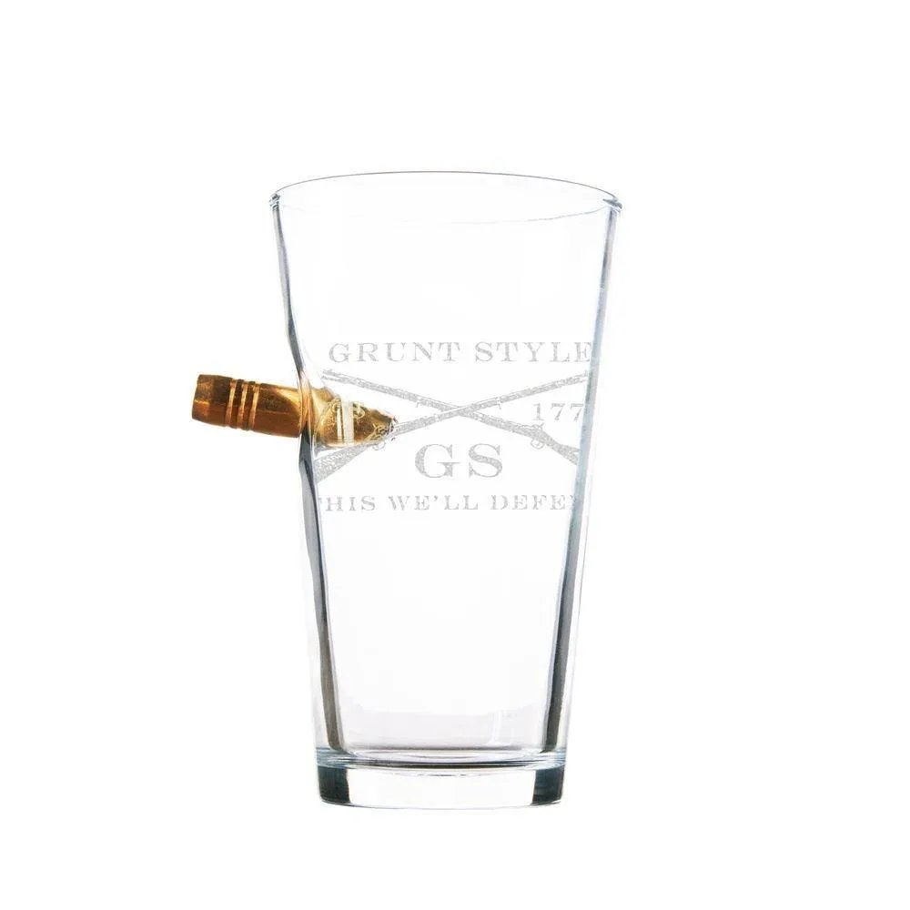 Bullet Beer Glass