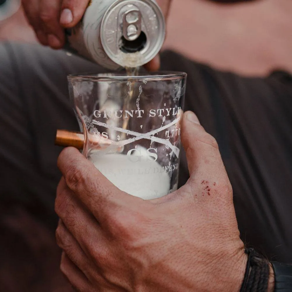 Bullet Beer Glass