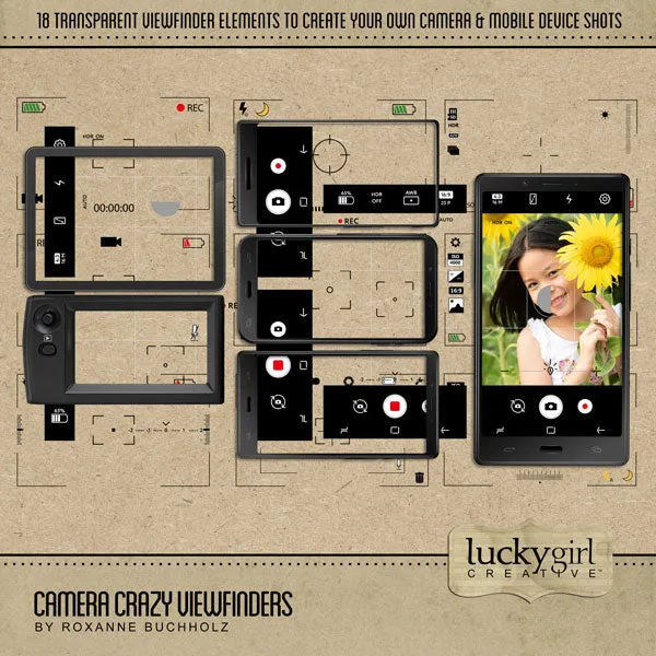 Camera Crazy Digital Scrapbook Bundle