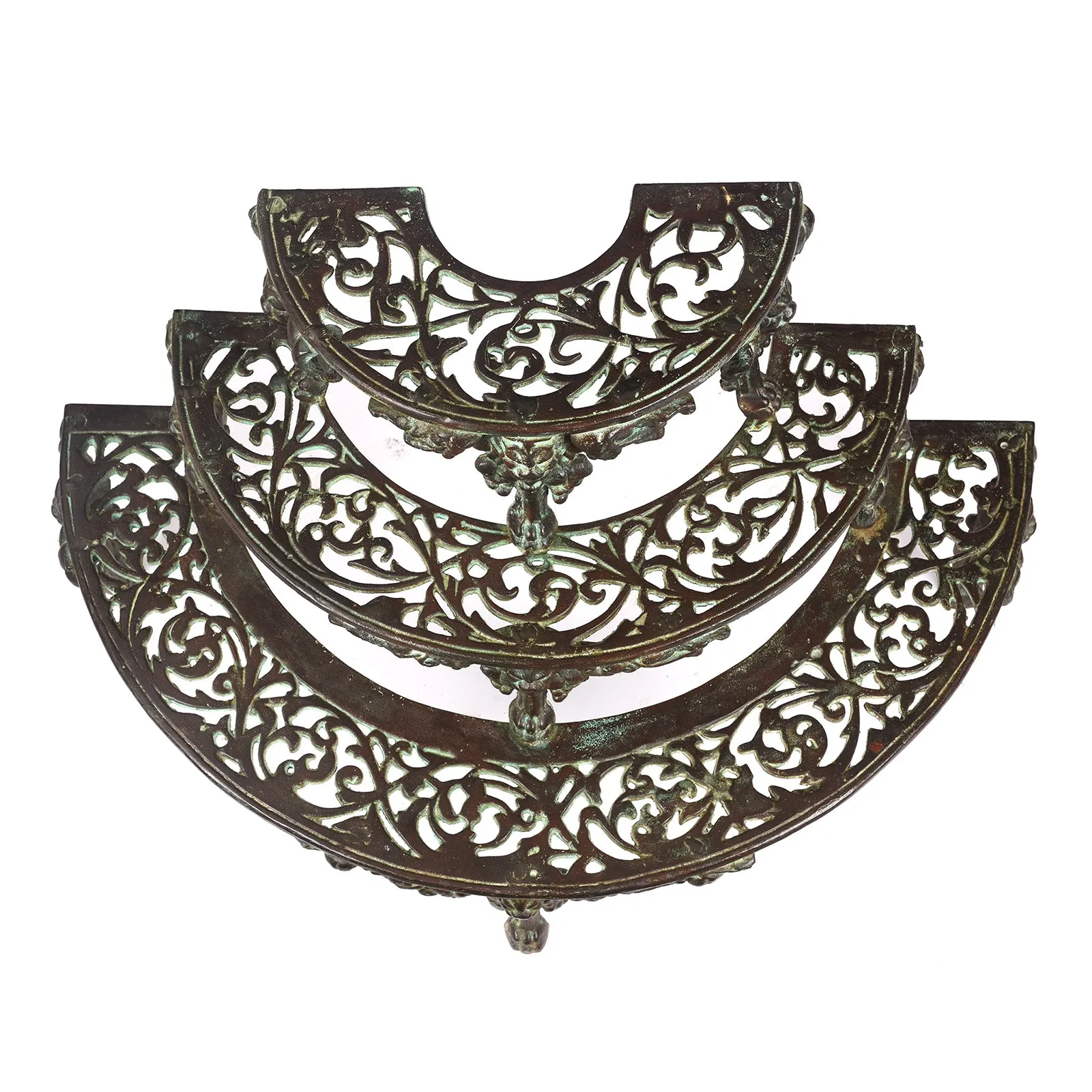 Cast Iron Etagere Plant Stand - Coalbrookdale Style