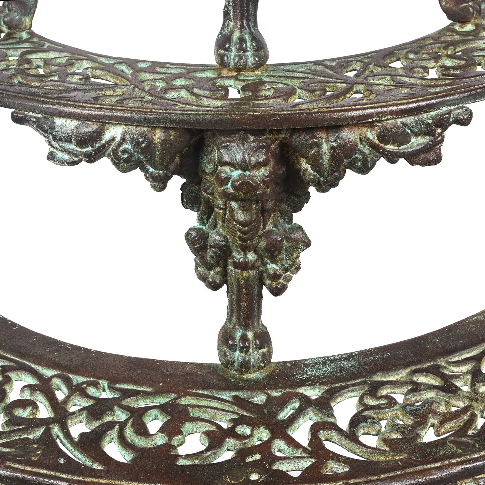 Cast Iron Etagere Plant Stand - Coalbrookdale Style