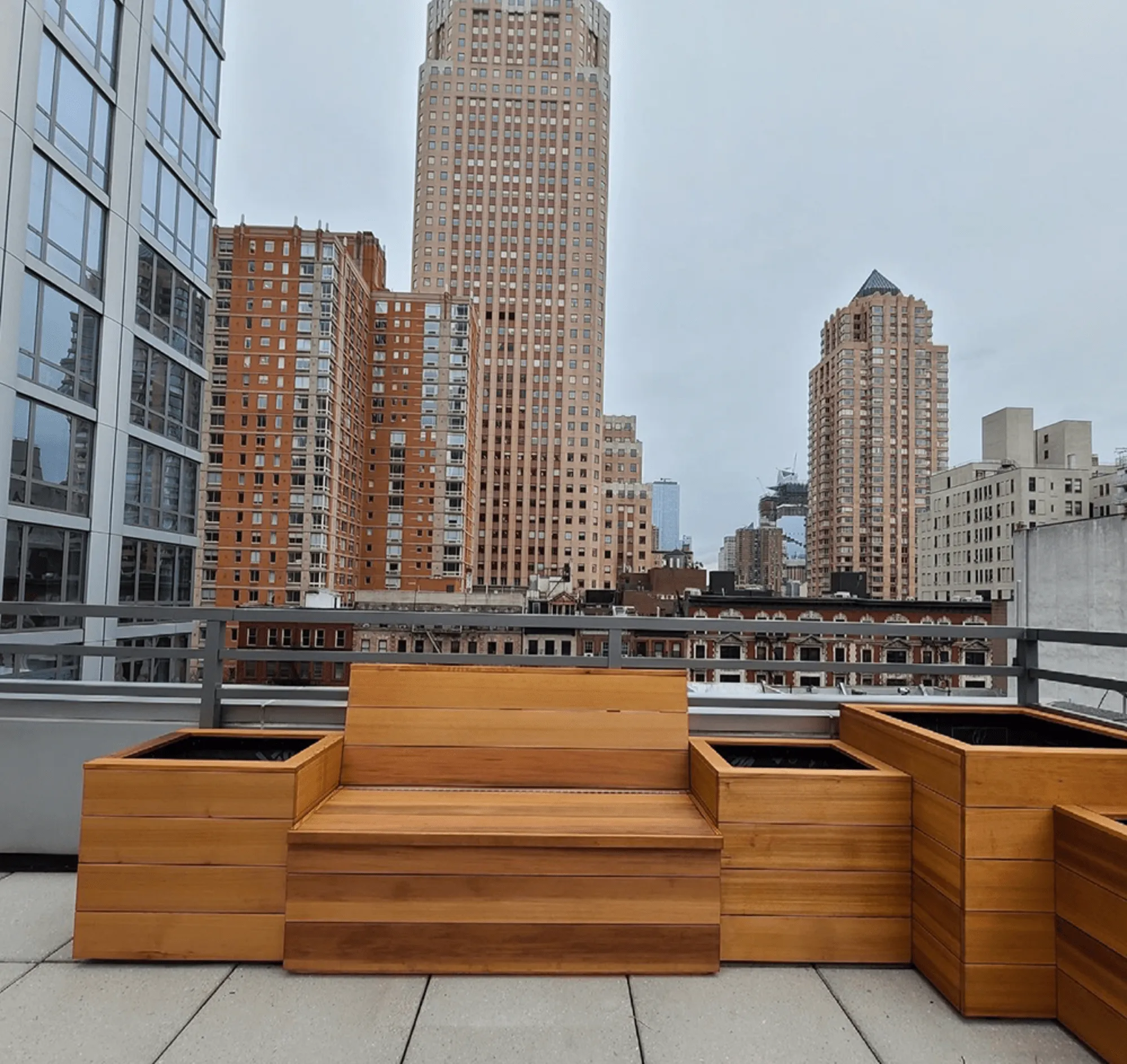 Clear Cedar Planters