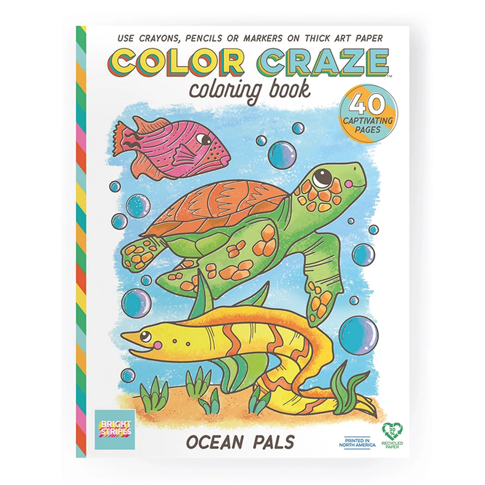 Color Craze Coloring Book - Ocean Pals