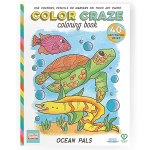 Color Craze Coloring Book - Ocean Pals