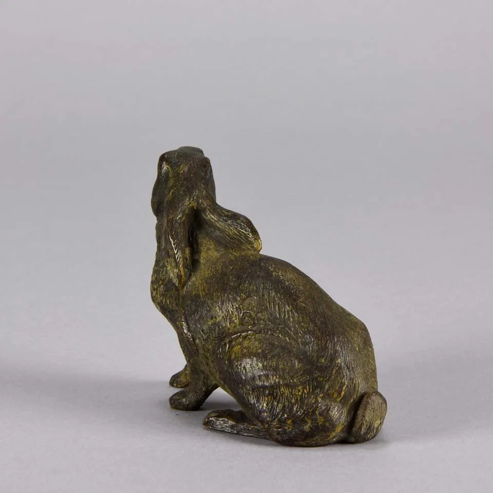 'Crouching Rabbit' by Franz Bergman