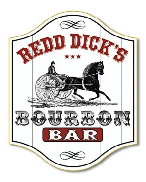 Custom Bourbon Bar Wooden Novelty Sign