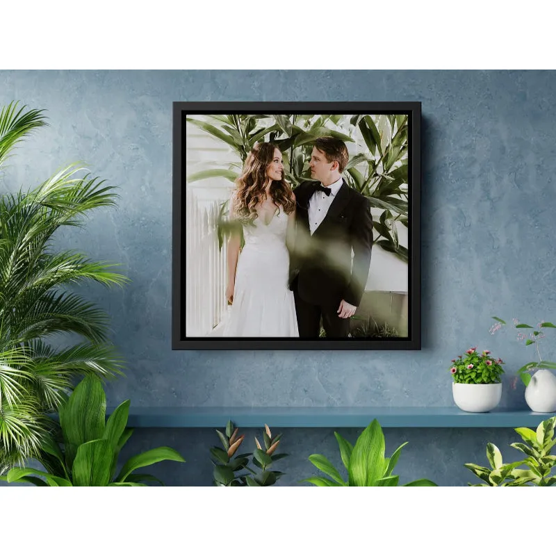 Custom Framed Canvas Prints With Your Photos - Personalized Picture To Canvas Wall Art