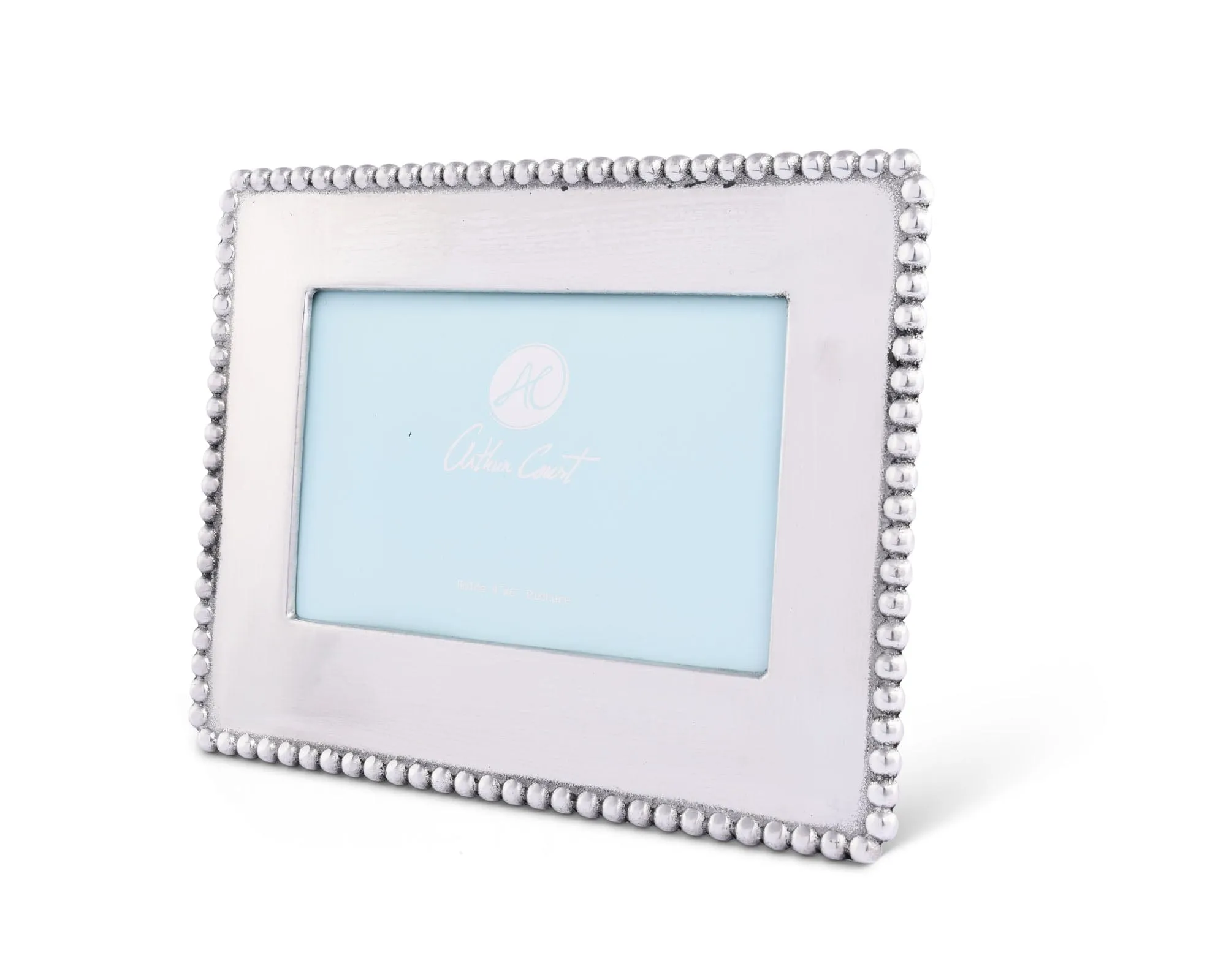 Engravable Beaded Photo Frame 4x6