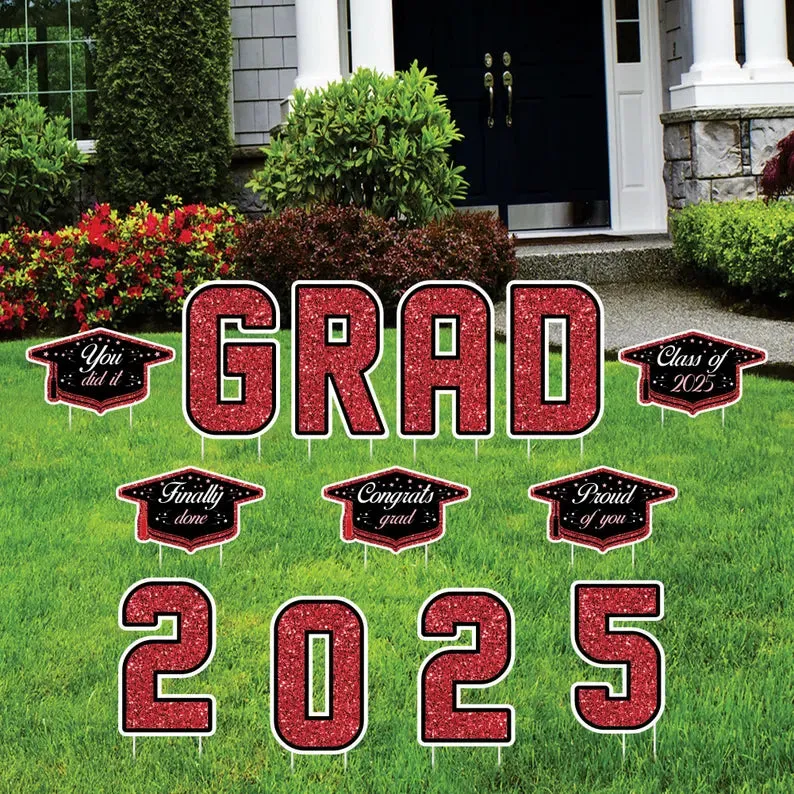 Graduation 2025 Yard Sign Letters