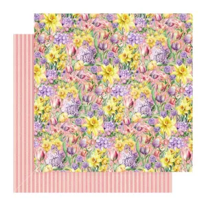 Graphic 45 Grow With Love Double-Sided Cardstock 12"x 12" - Blooming Beauty