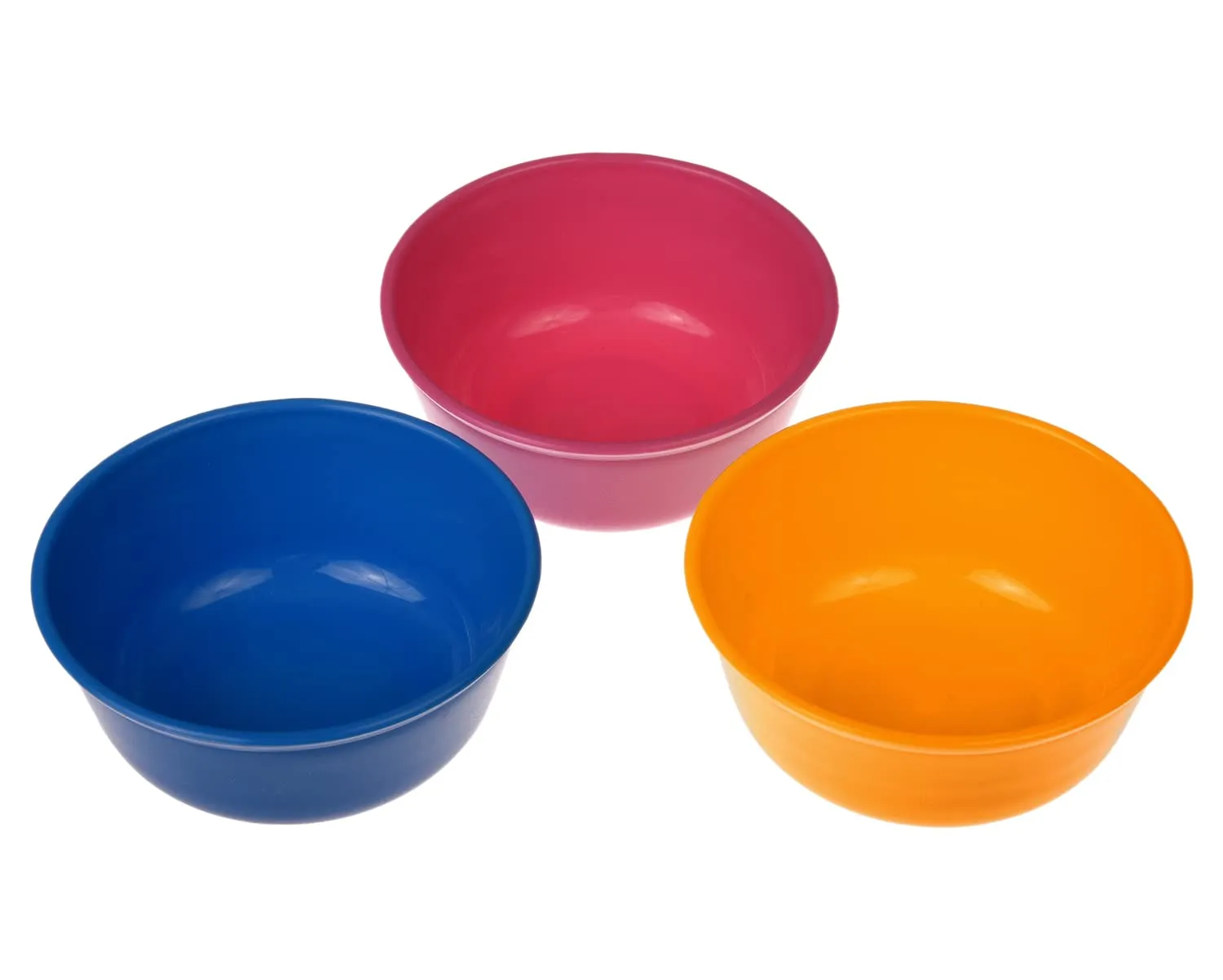 Heart Home Bowls|Plastic Dishwasher Safe Bowl|Multipurpose Serving Bowls|Bowls for Kitchen|Microwave Safe Bowls for Salad|Soup|Pasta|1000 ML|Pack of 12 (Multicolor)