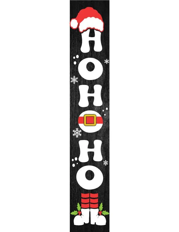 Ho Ho Ho Christmas Porch Sign