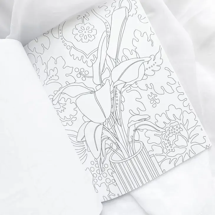 Houseplant Lover Coloring Book