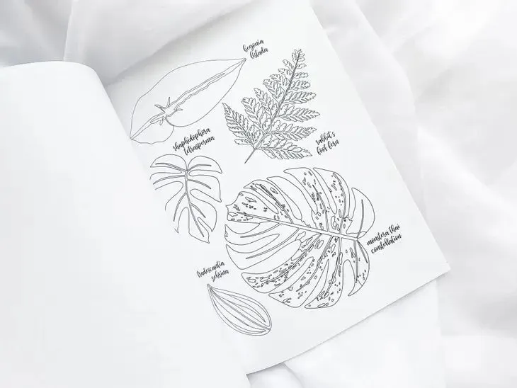 Houseplant Lover Coloring Book