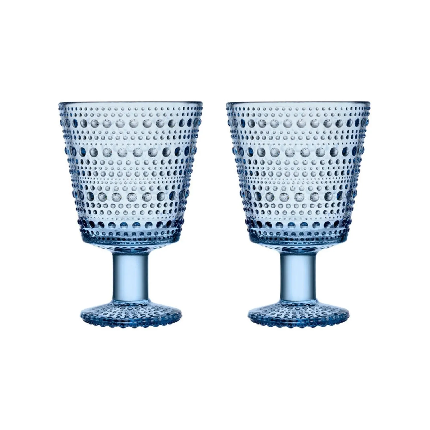 iittala | kastehelmi universal glass | set of 2 | aqua