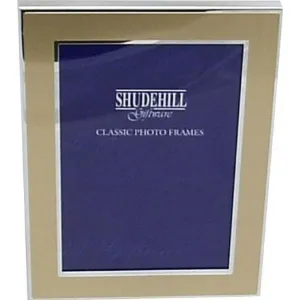 Joe Davies 2x3 Gold & Sliver Plated Photo Frame