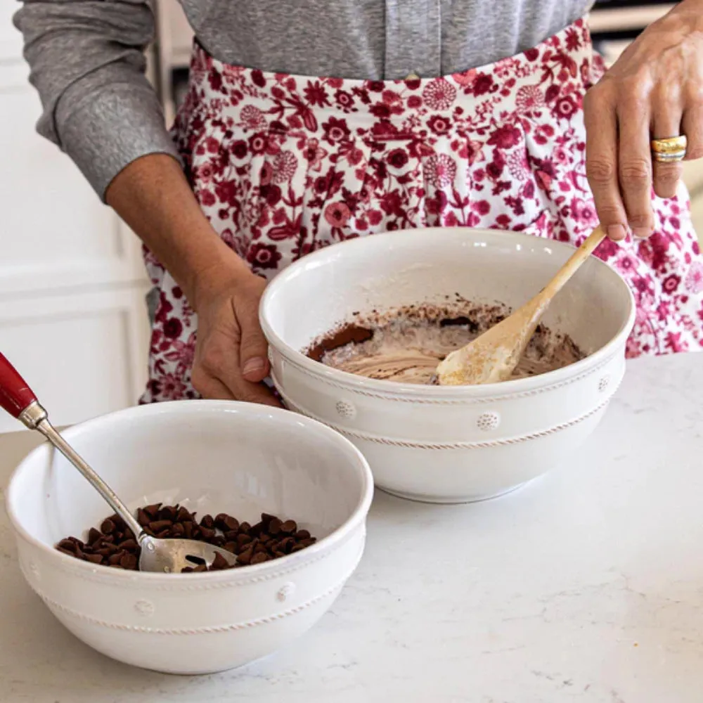 Juliska Berry & Thread Whitewash Nesting Serving Bowl Set/3pc