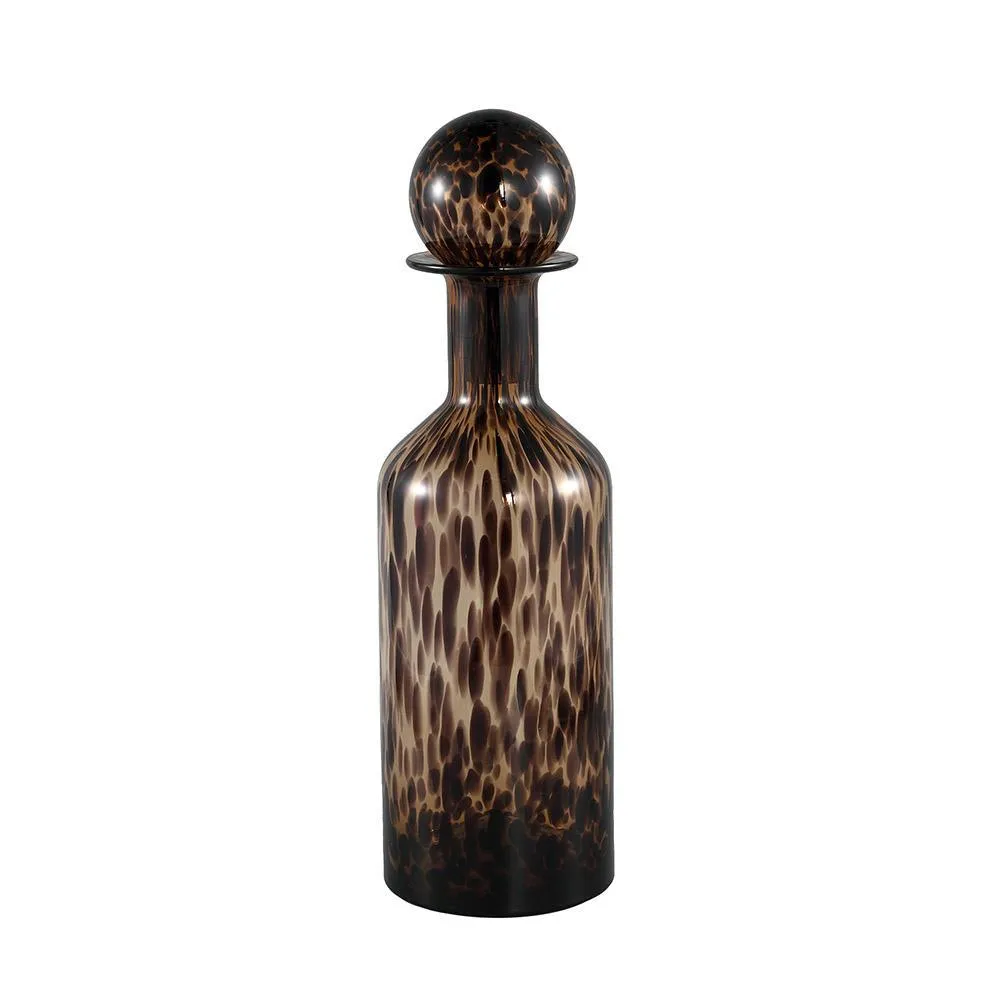 Kari Decorative Glass Bottle - L