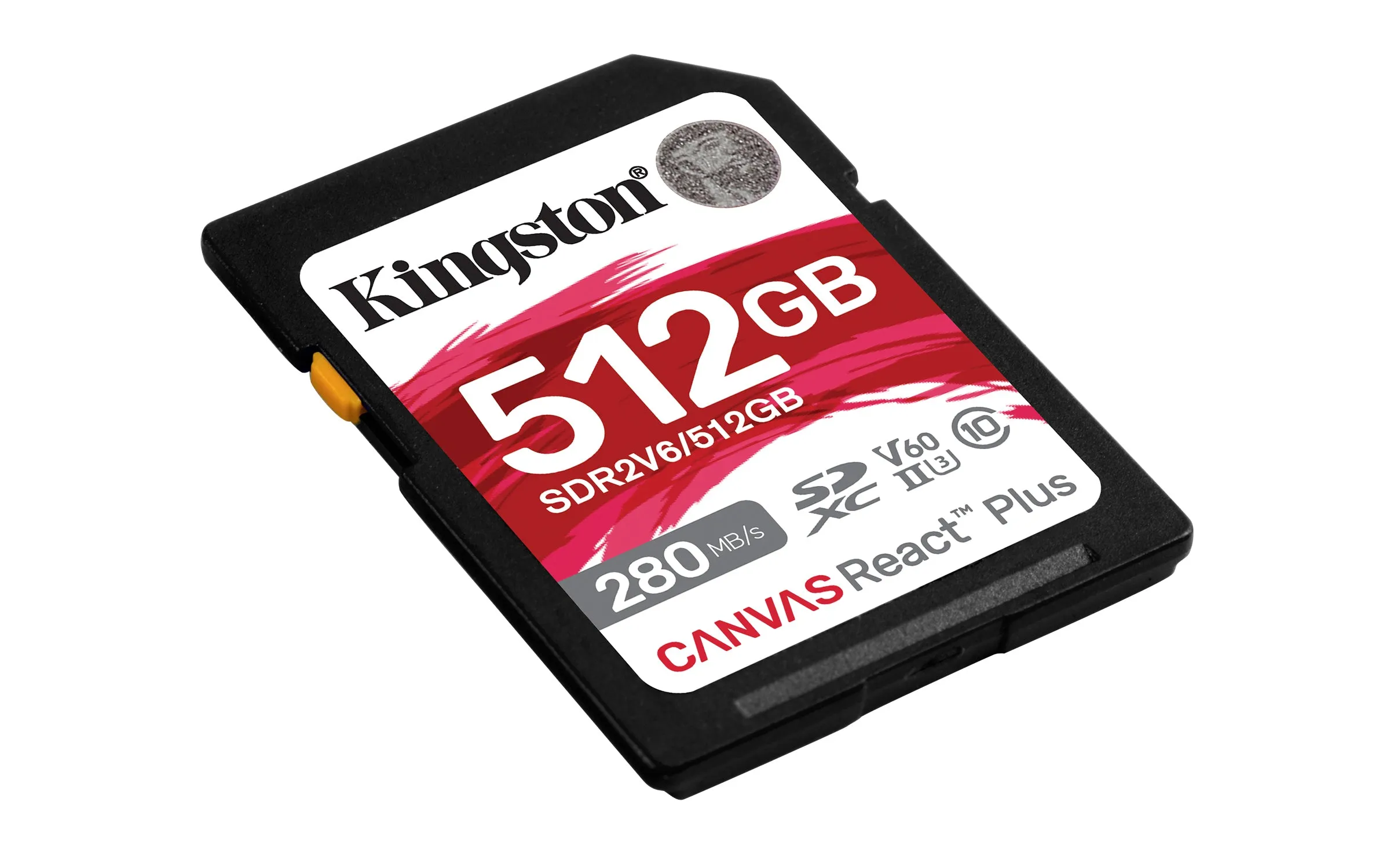 Kingston Canvas React Plus - Flash Memory Card - 512 Gb - Sdxc Uhs-Ii