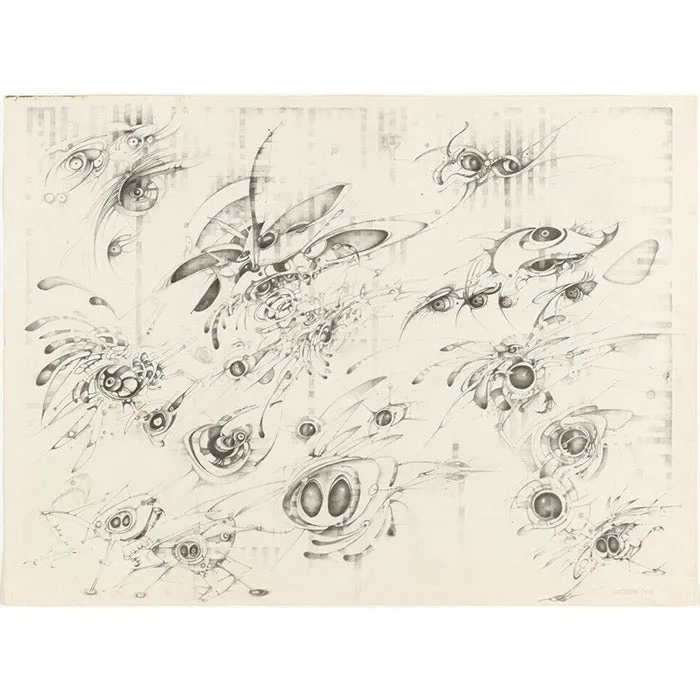 Lee Bontecou: Drawn Worlds