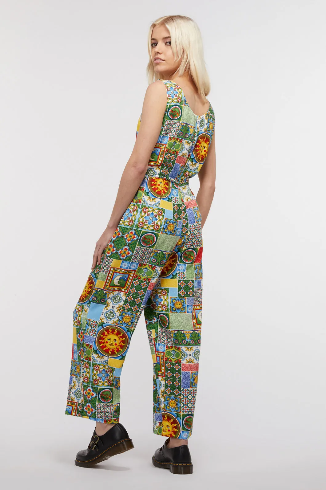 Majolica Viscose Jumpsuit