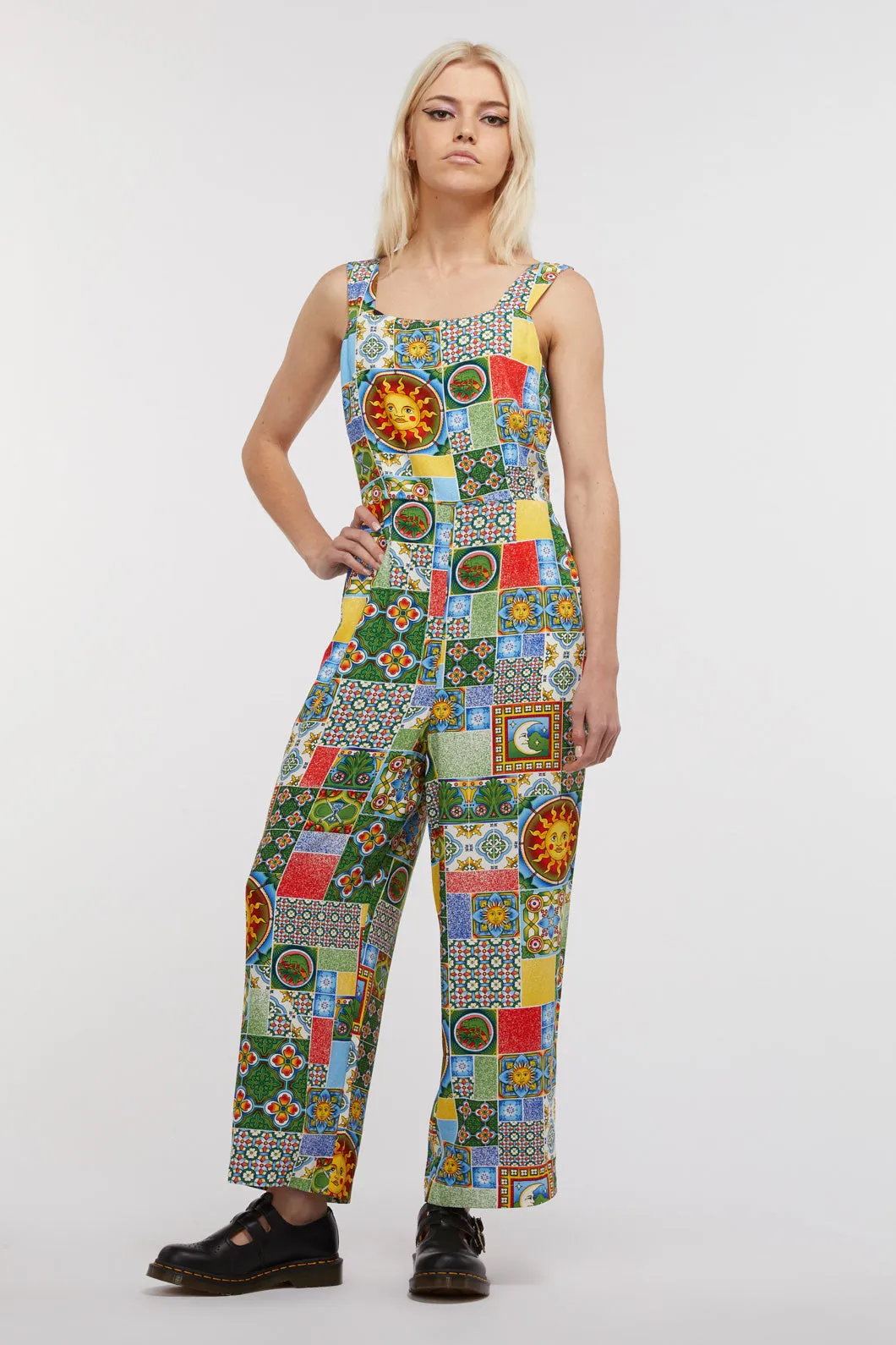 Majolica Viscose Jumpsuit