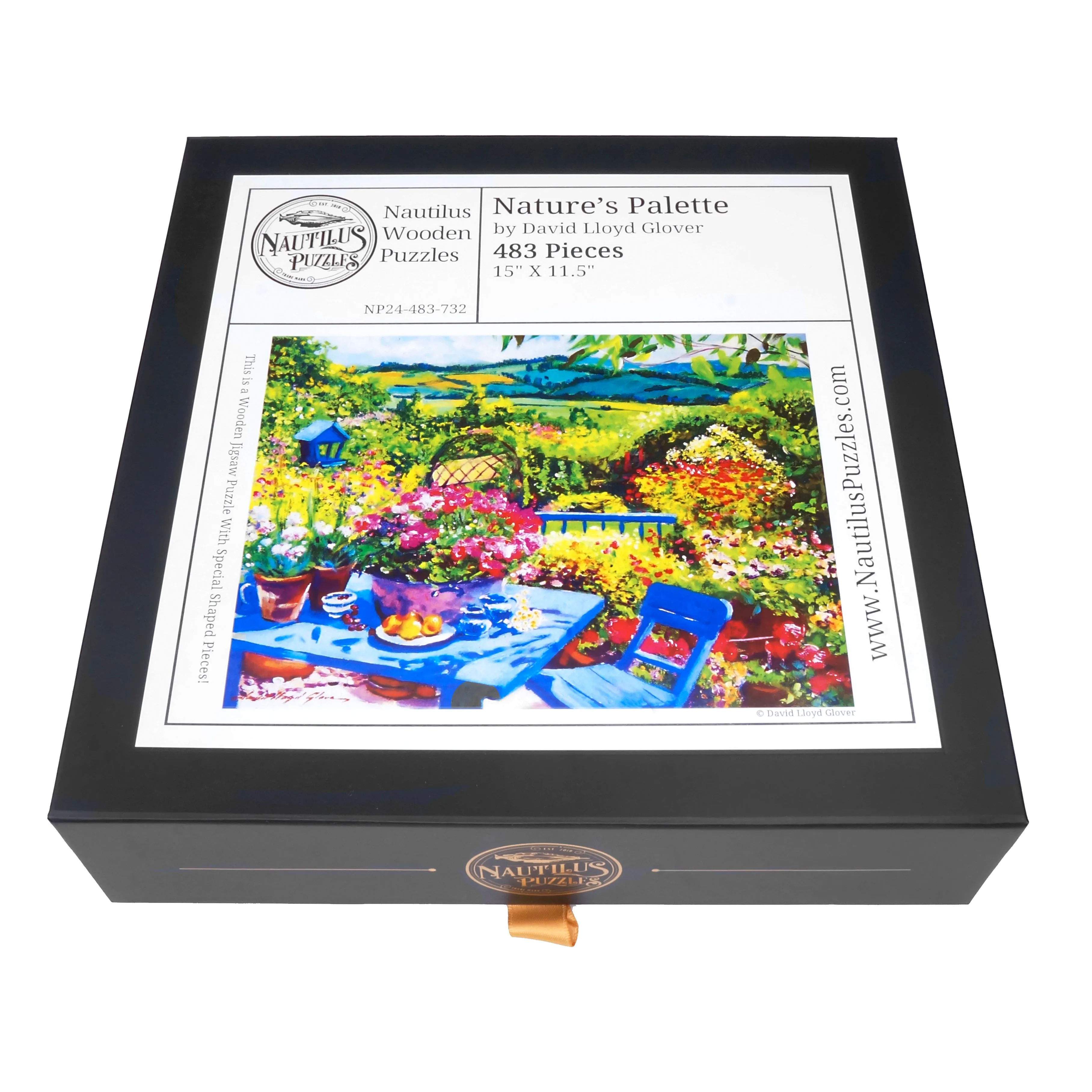 Nature's Palette - 483 Piece Wooden Jigsaw Puzzle