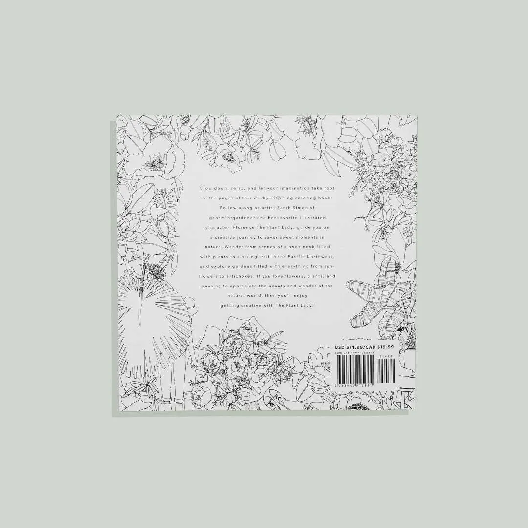 Paige Tate & Co. | The Plant Lady: A Floral Coloring Book