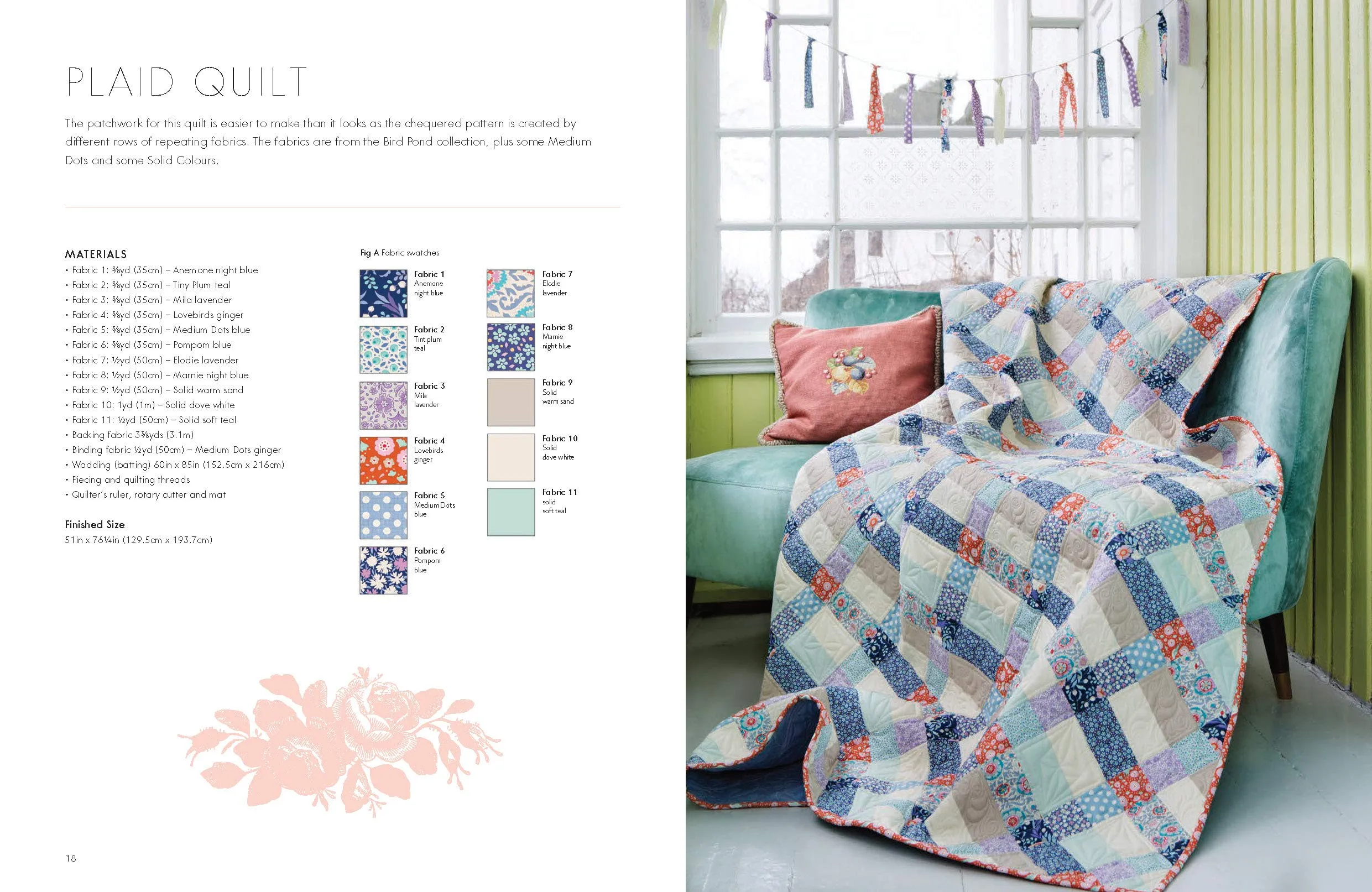 PATTERN BOOK, Quilts from Tilda's Studio