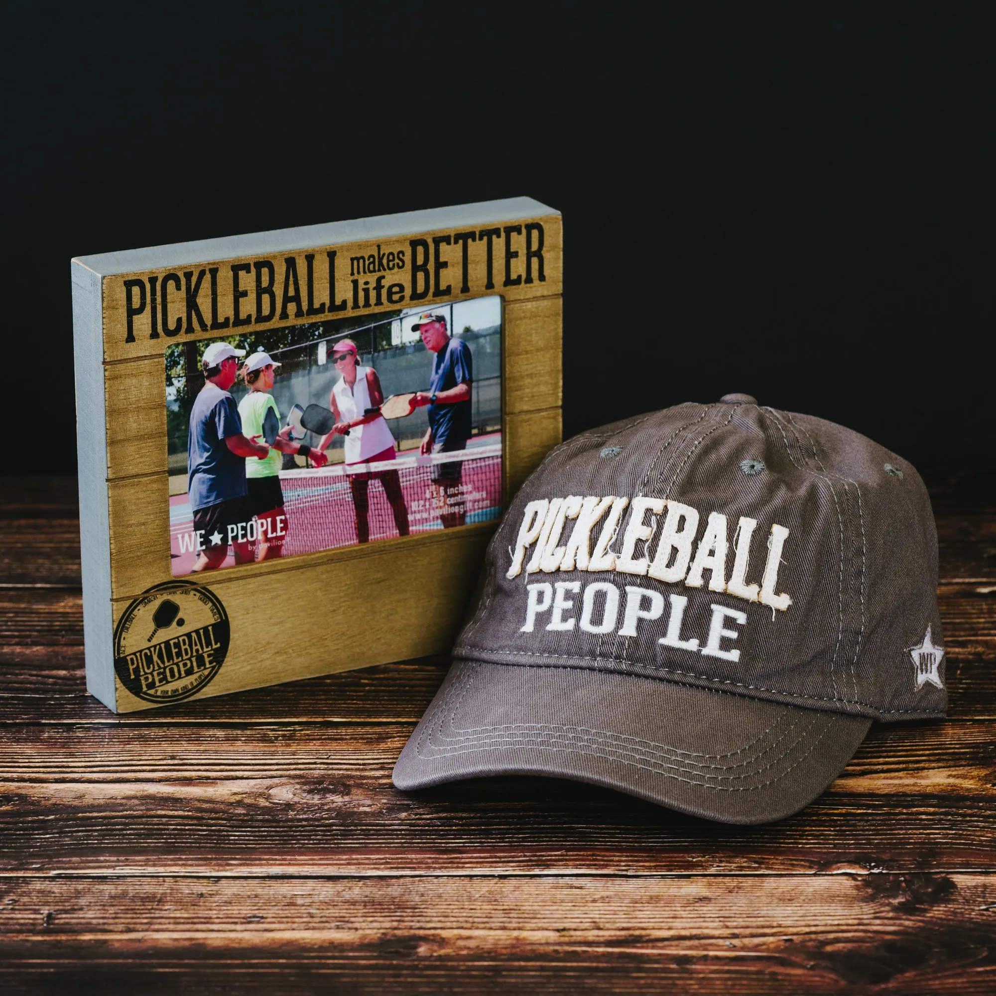 Pickleball People 6.75" x 7.5" Frame (Holds 4" x 6" photo)