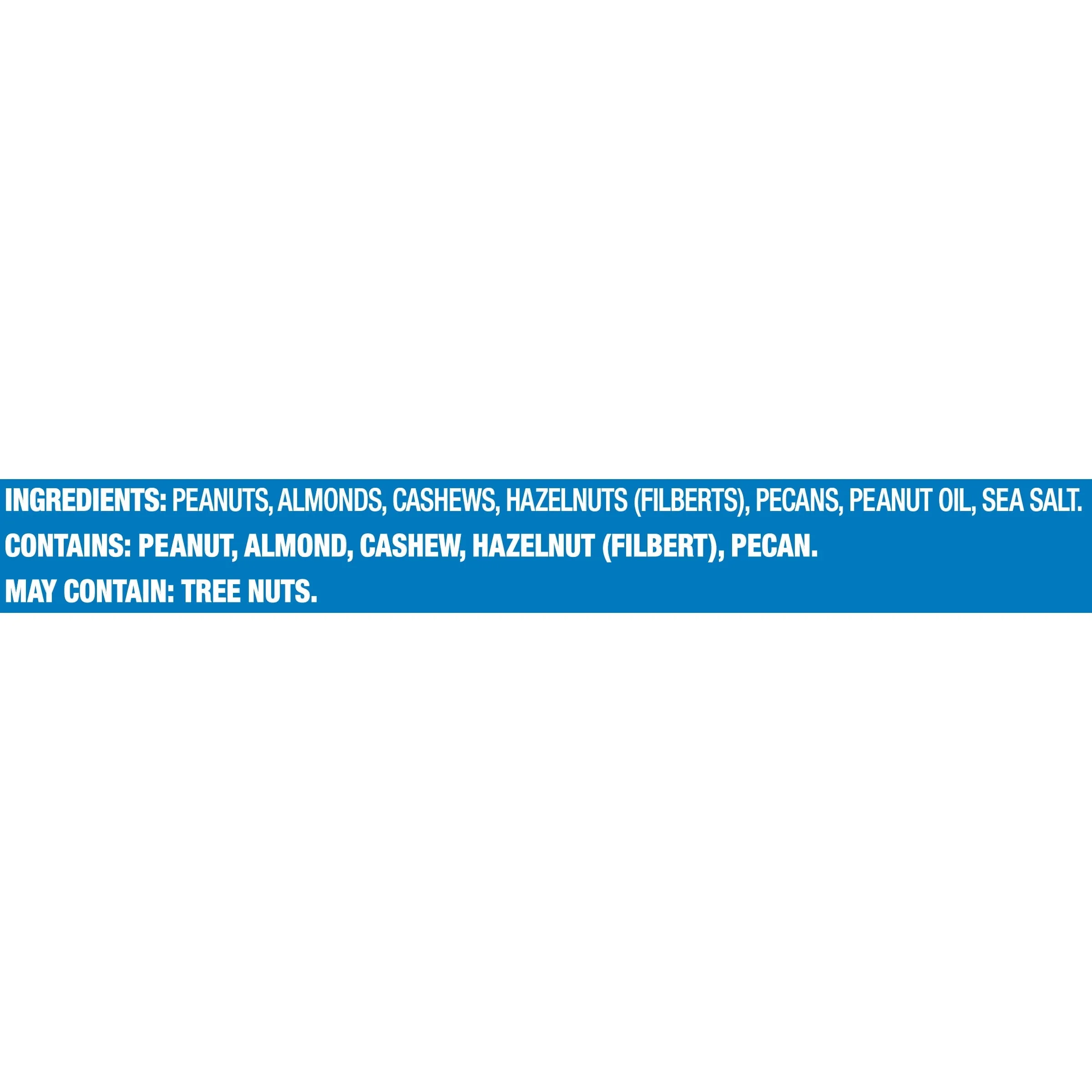 Planters Mixed Nuts Less Than 50% Peanuts with Peanuts, Almonds, Cashews, Hazelnuts & Pecans, 10.3 oz Canister