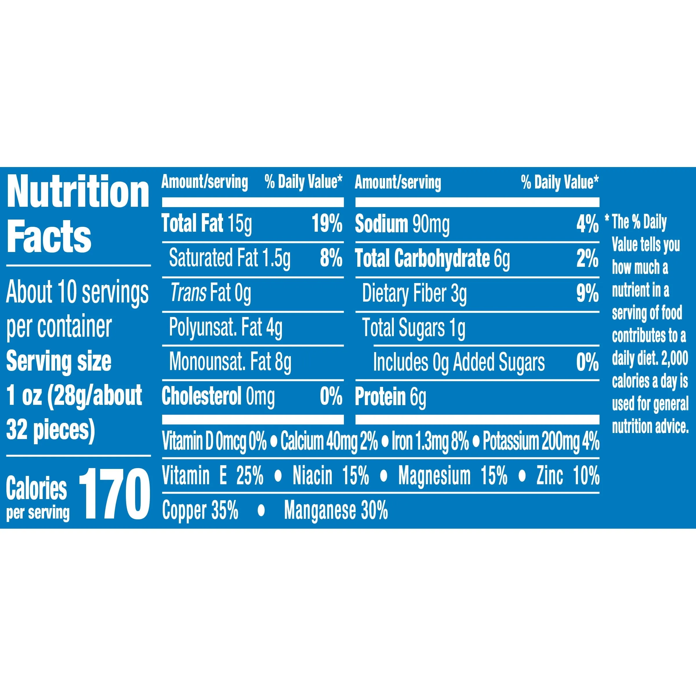 Planters Mixed Nuts Less Than 50% Peanuts with Peanuts, Almonds, Cashews, Hazelnuts & Pecans, 10.3 oz Canister