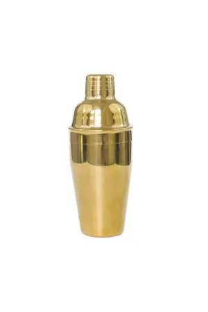 Polished Brass Cocktail Shaker