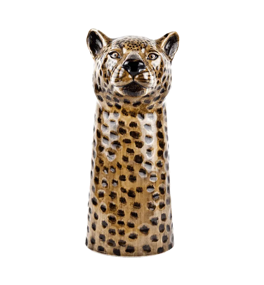 Quail Leopard Flower Vase