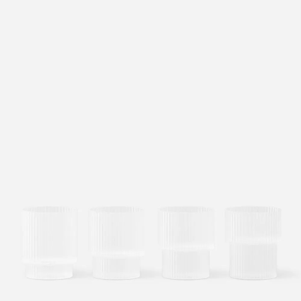 Ripple Small Glasses Set of 4