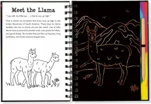 Scratch & Sketch Llamas & Friends