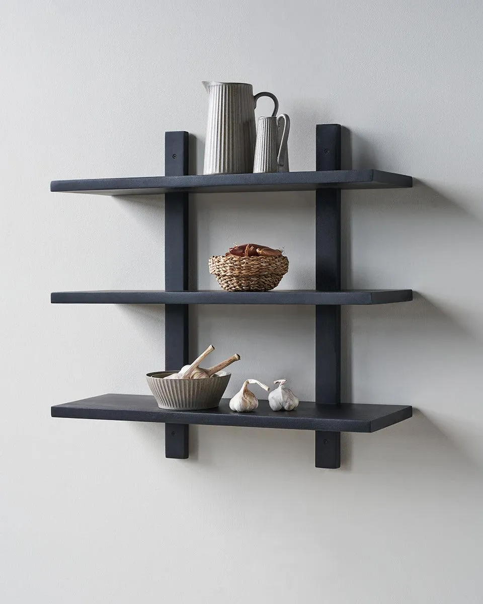 Set Mango Wood Shelf