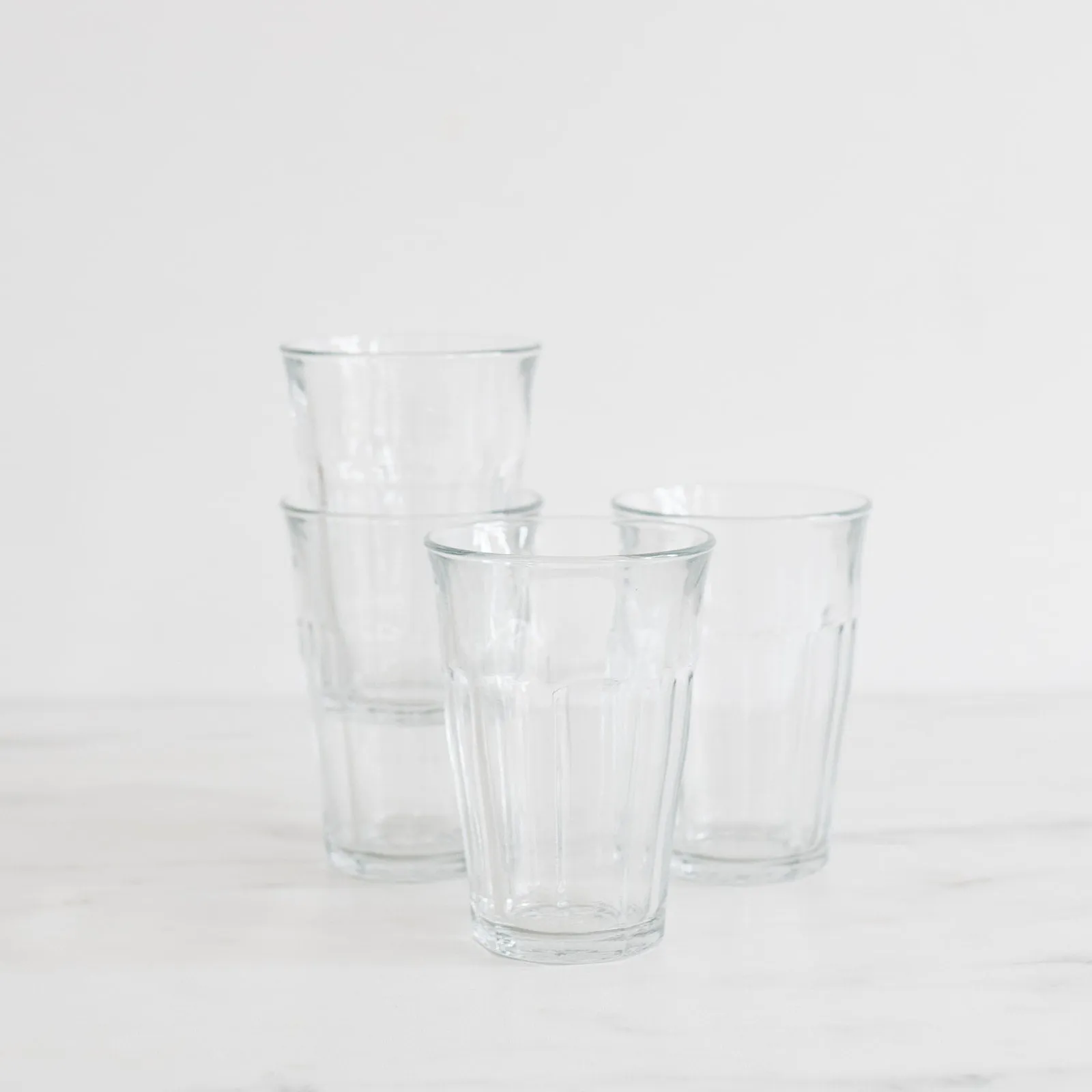 Tall Picardie Glass Tumbler