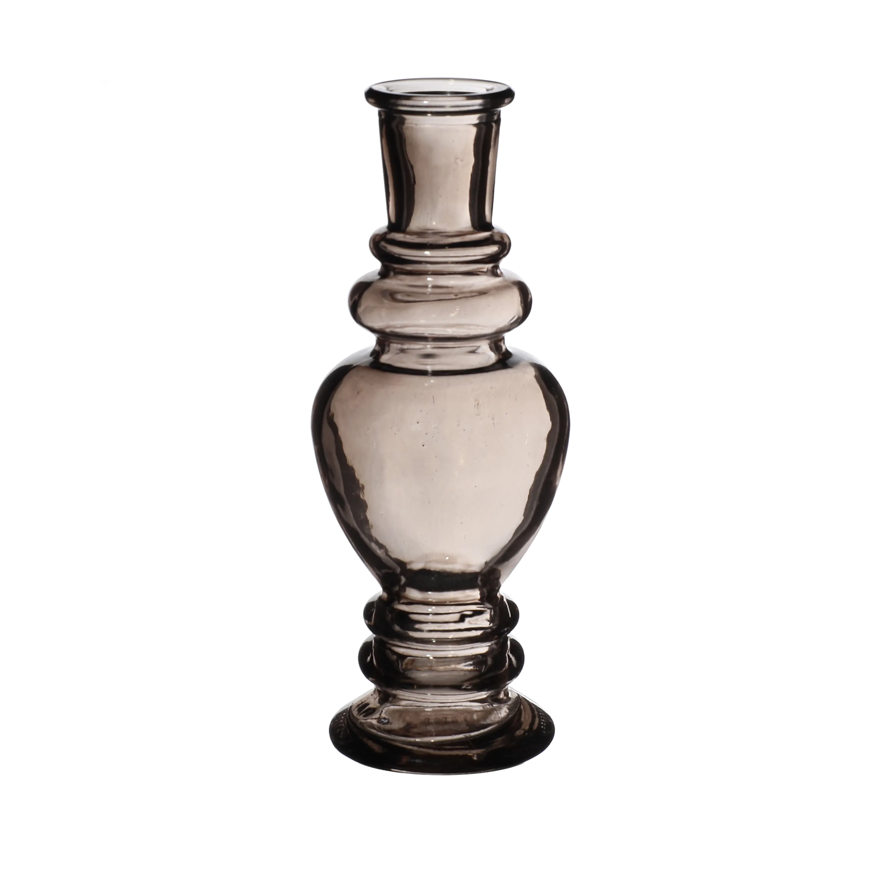 VENICE VASE CANDLE H15.5X5.7 GREY