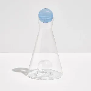 Vice Versa Carafe - Clear / Blue