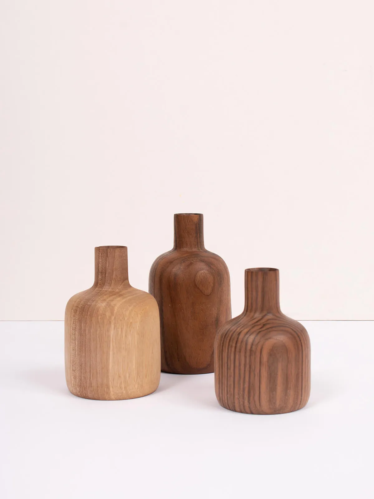 Walnut Wood Mini Vase, Arlo