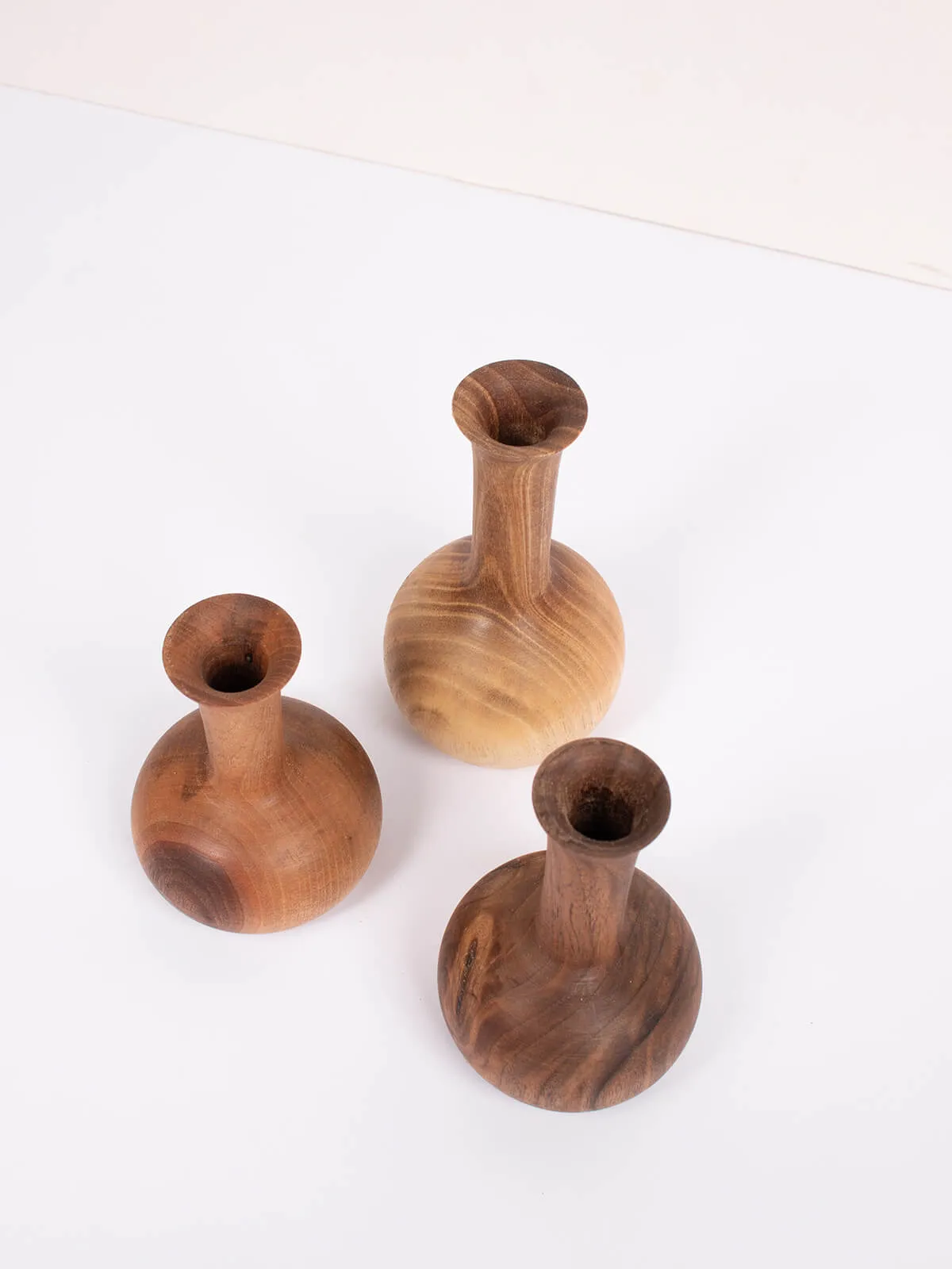 Walnut Wood Mini Vase, Joni