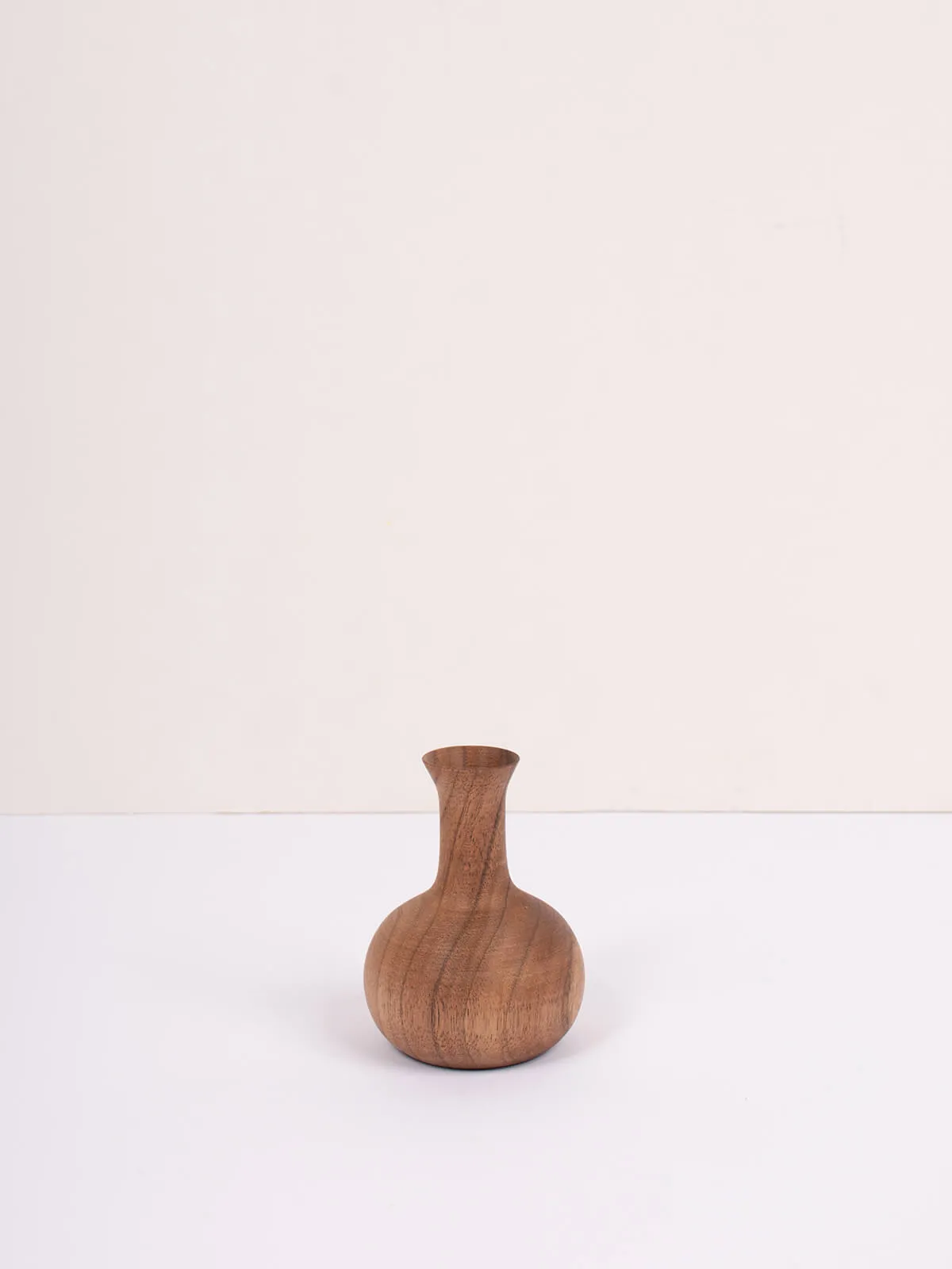 Walnut Wood Mini Vase, Joni