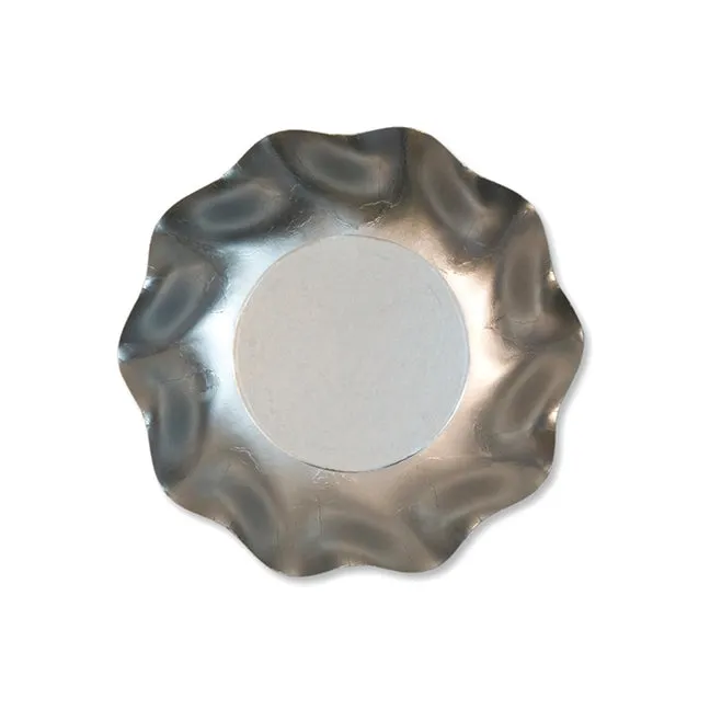 WAVY SILVER  APPETIZER/DESSERT BOWL